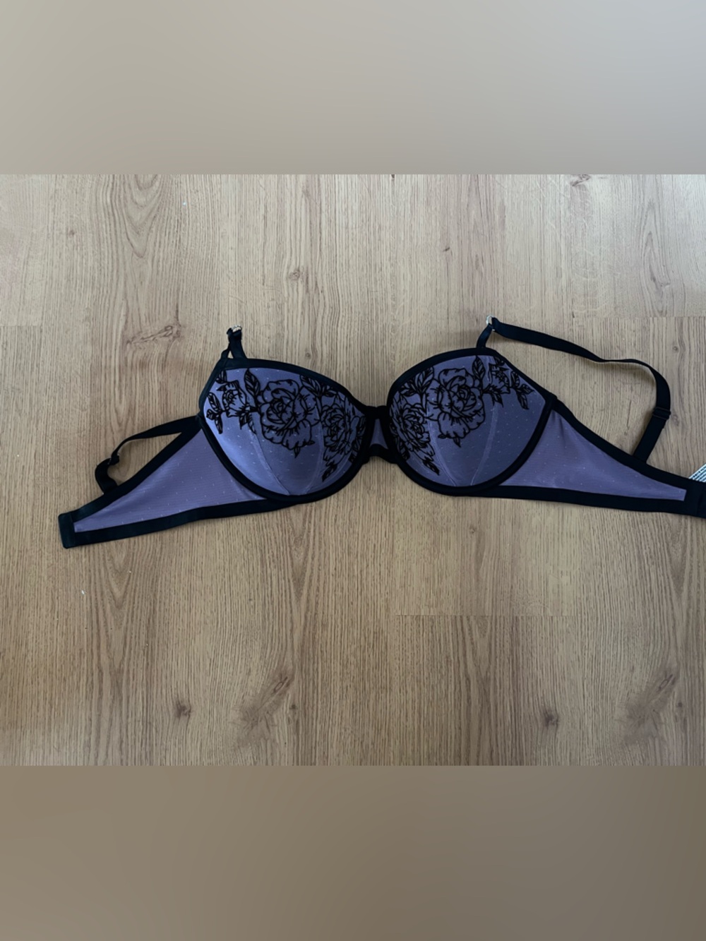 PINK balconette bra